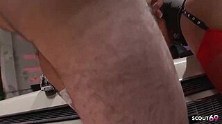 Two Blonde MILFs In Uniform Cosplay Engage In Intense FFM Threesome Without Condom