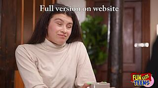 funsize teen babe nailed hard by big cock 😈