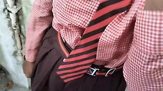 A hot desi indian school girl with tight pussy gets fucked in hindi audio sex