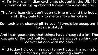 Indian Student Part 01 - Sissy Caption Story