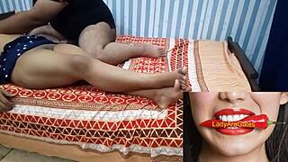 Hidden Desi Lovers Engage in Sex