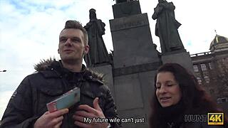 hunt4k prague pickup and passionate sex for cash with hot brunette. young czech wife in outdoor pov fucking