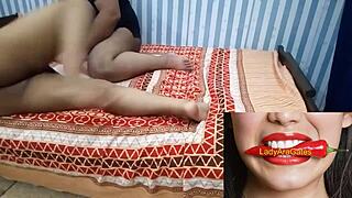 Hidden Desi Lovers Engage in Sex