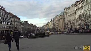 hunt4k prague pickup and passionate sex for cash with hot brunette. young czech wife in outdoor pov fucking