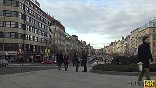 hunt4k prague pickup and passionate sex for cash with hot brunette. young czech wife in outdoor pov fucking