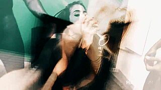 Little chloe gets balls deep dap dp rough sex with gapes pee drink creampie swallow