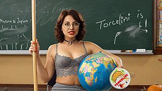 torcelini halloween lesson witch teacher broomstick ride sfw