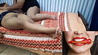 Hidden Desi Lovers Engage in Sex