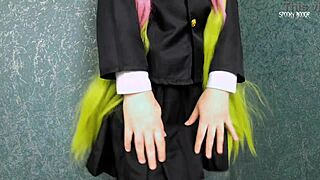 Mitsuri Kanroji Teases with Big Ass