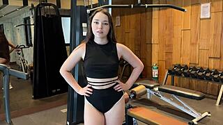 Picked Up Sexy Gym Girl For Dinner And Fucked Her All Night