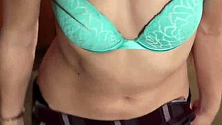 Is this super sexy teen getting fucked in the locker room?