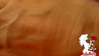 Amateur Milf Footjob - Richelle Rose