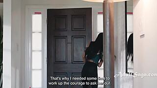 anger sparks rough lesbian encounter between bianca and rhae woods in college fight