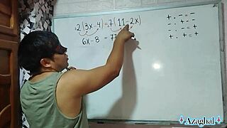 Japanese Student Solves Sexual Equation For Creampie With Teacher