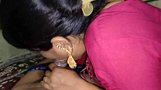 Desi girlfriend enjoys passionate sex in bedroom