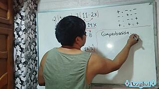 Japanese Student Solves Sexual Equation For Creampie With Teacher