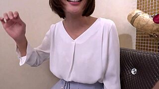 Secret POV with cute 138cm track girl