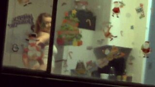 caught creeping on that petite girl?