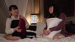 innocent japanese students secretly devour bbc in steamy threesome