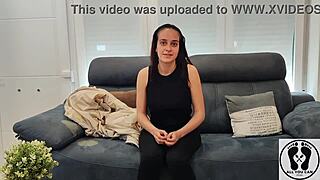 hey 18yo leyla kixx, spill on your first casting... those big natural tits got me hooked already 😏