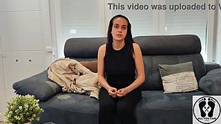 hey 18yo leyla kixx, spill on your first casting... those big natural tits got me hooked already 😏