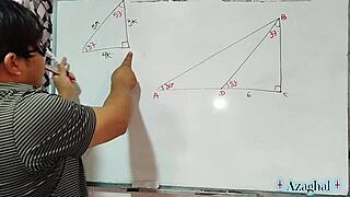 Nerdy Japanese student learns math or takes teacher's creampie lesson