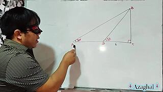 Nerdy Japanese student learns math or takes teacher's creampie lesson