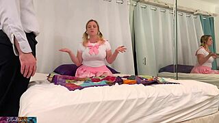 devout stepdaughter 😲 discovers anal from stepdad's huge cock first time facial finish