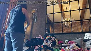 wow hot european college girl arrives for fashion shoot but ends up in porn casting interview!