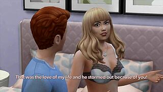 damn sims 4 babysitter licks pussy then gets fucked hard!
