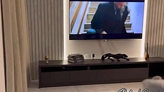 brazilian latina teen big ass bent over fucked doggystyle creampie in bedroom