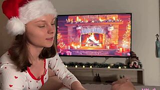 Gentle Dorm Roommate Blowjob Leads to Tight Pussy Sex