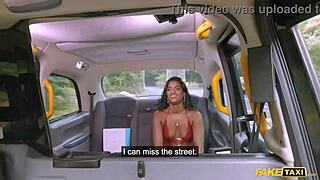 desi student suraya ndia hops fake taxi for pov blowjob and hard pounding fuck