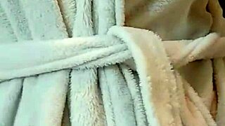 Cute pigtail STUDENT gets HORNY post-shower, gropes big natural TITS and rubs PUSSY making AHegAO faces