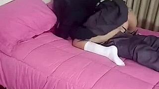 stepsister teases with her big ass before riding stepbrother's cock hard