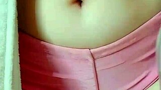 Cute pigtail STUDENT gets HORNY post-shower, gropes big natural TITS and rubs PUSSY making AHegAO faces