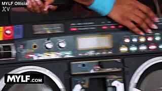 colombian milf cali sarah skylar turn peeping tom adonis workout into acrobatic cock orgy