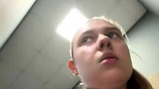 Gym Girl's Secret Anal Plug and Fingering Delight