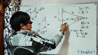 Japanese Nerd Explores Sexual Math Angles in Bedroom with Teacher