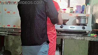 hey bhabhi what you doing in kitchen? let me fuck you right now