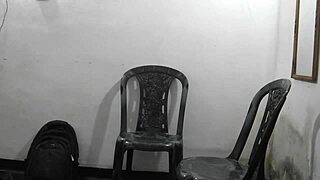 Sri Lankan schoolgirl in uniform cheats with best friend for hardcore hotel fucking session