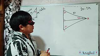 Japanese Nerd Explores Sexual Math Angles in Bedroom with Teacher