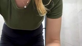 Gym Girl's Secret Anal Plug and Fingering Delight