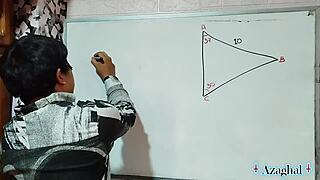 日本人オタクが教師とベッドで数学セックス角度探り！