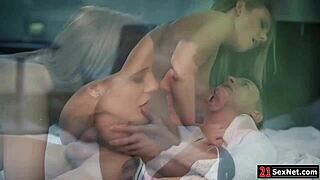 Blonde College Girlfriend Pounds Monster Cock Skipping Classes Hard