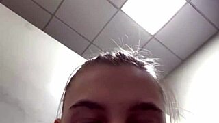 Gym Girl's Secret Anal Plug and Fingering Delight