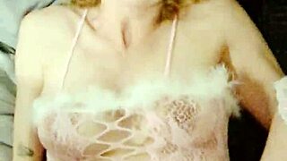 POV Pregnant Bunny in Lingerie Fucked Hard and Creampied