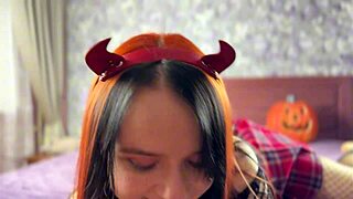 i can't resist this pierced goth succubus whispering dirty on halloween call