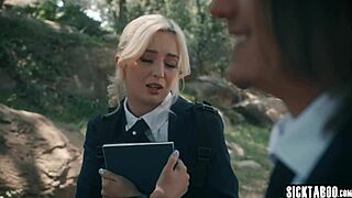 Why risk double penetration in this cursed threesome with Lexi Lore?