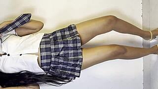 indian college girl, wanna see me squirt on dildo for teacher?